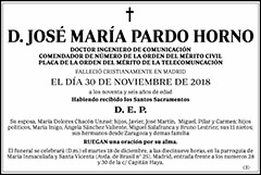 José María Pardo Horno